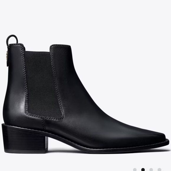 Tory Burch Shoes - Tory Burch CHELSEA BLACK  ANKLE BOOT...Size 7.5